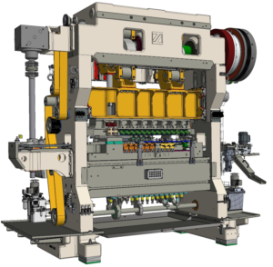 mechanical transfer press with cupping stage