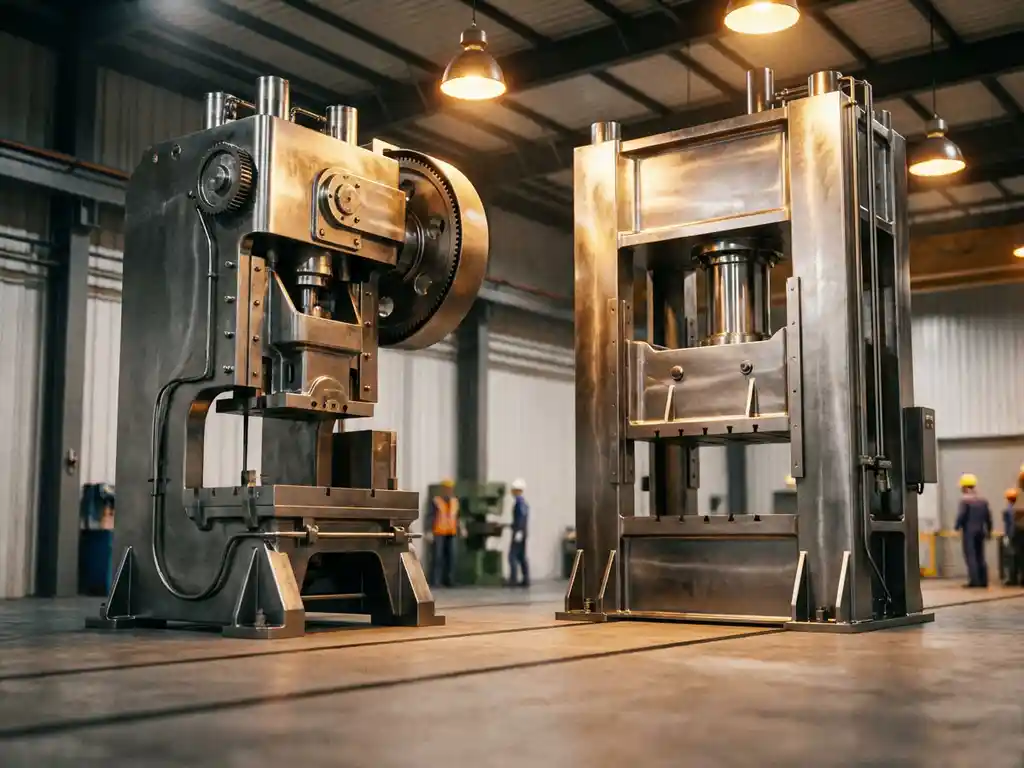 What Is the Difference Between a C-Frame and H-Frame Mechanical Press?