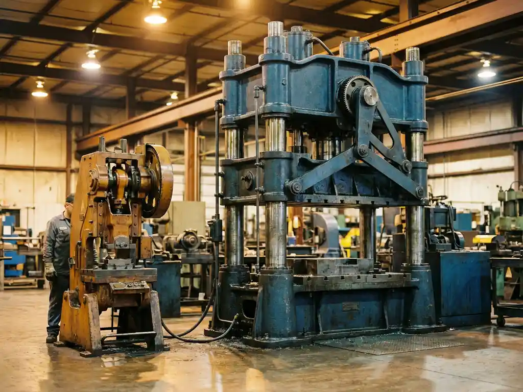 What Is the Difference Between a Press and a Stamping Machine?