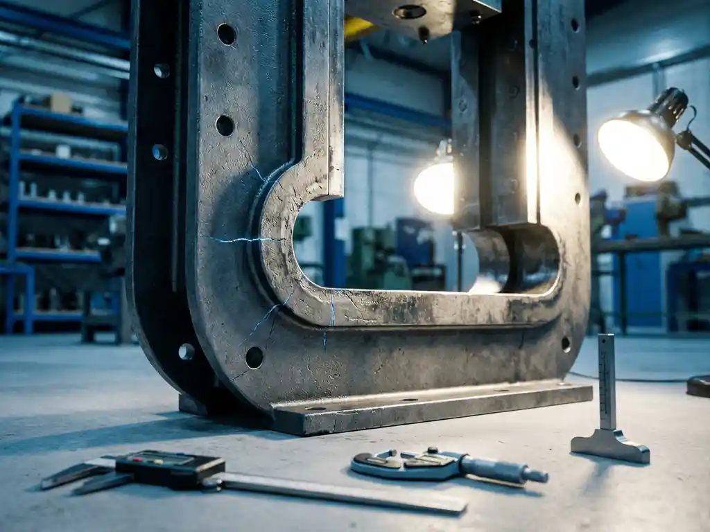 How Do You Prevent Metal Fatigue in Mechanical Press Frames?