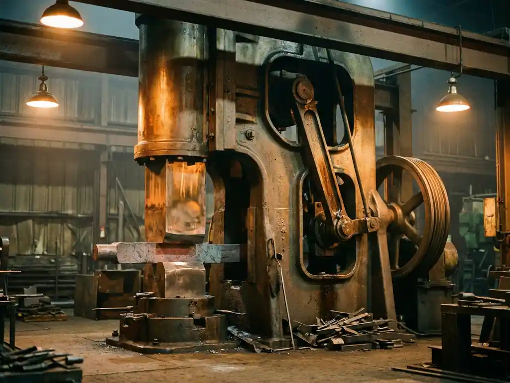 How Does a Mechanical Press Generate Forming Force?