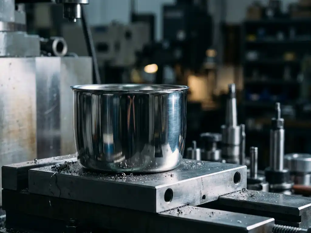 How do I improve surface finish in deep drawn parts?