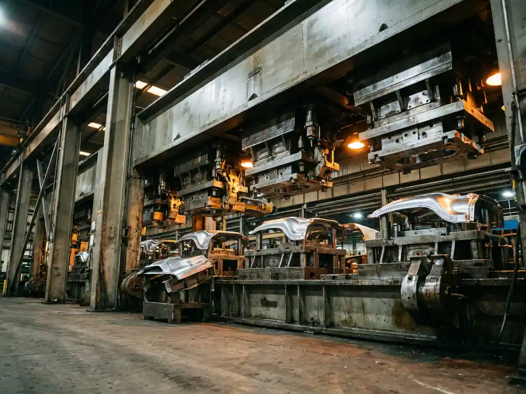 What is a transfer press?