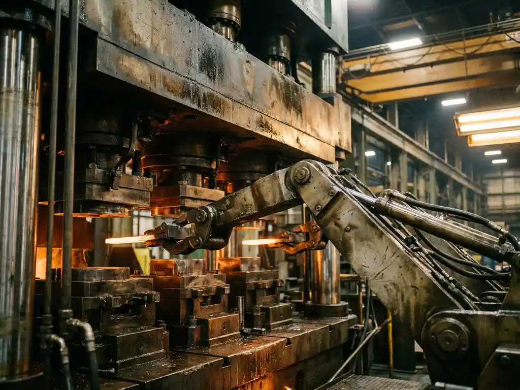 How does a transfer press work?