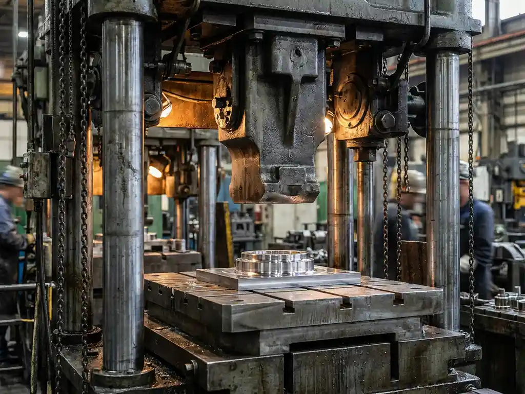 What is a mechanical transfer press?