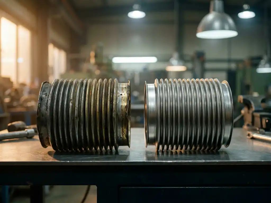 What is the lifespan of a metal bellow?