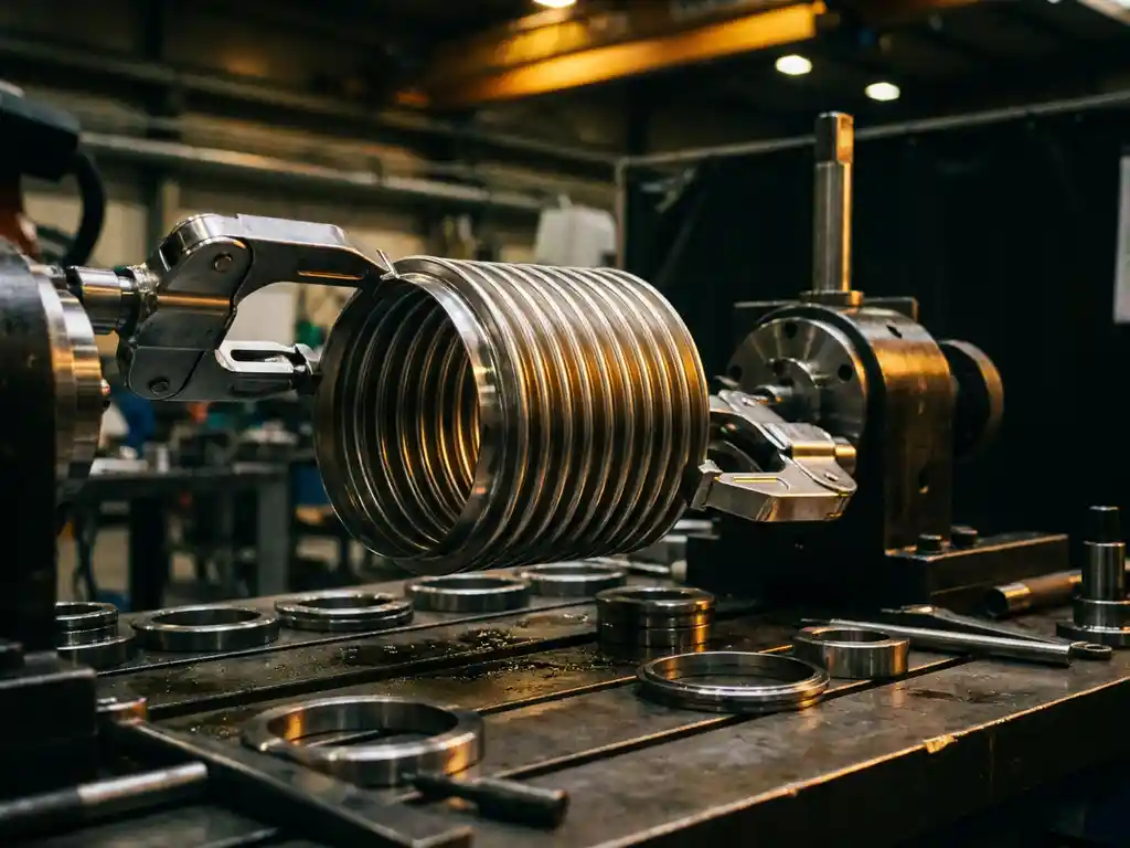 How are metal bellows manufactured?
