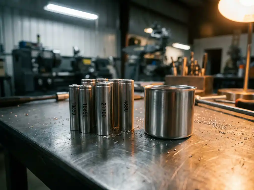 Deep Drawing of Rechargeable Battery Cases — 18650, 21700 and 4680 Cells