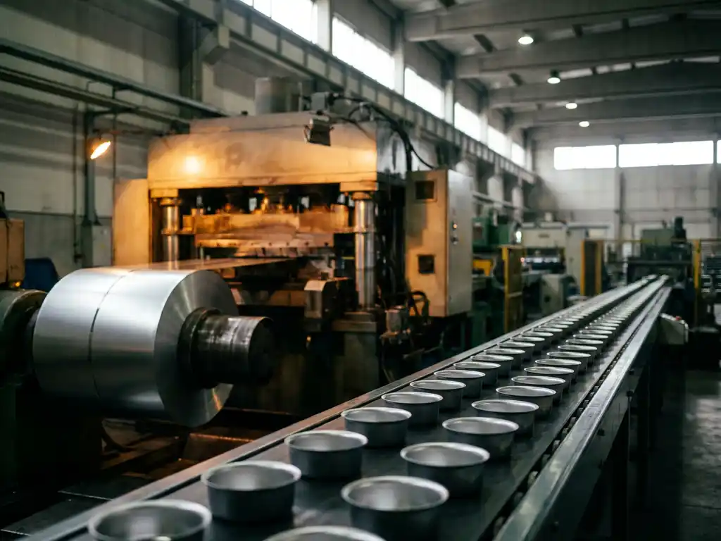 What Does a Complete Deep Drawing Production Line Include?