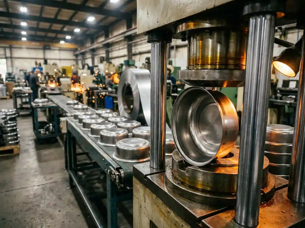 What Advantages Does Deep Drawing Have Over Machining or Backward Extrusion at High Volumes?