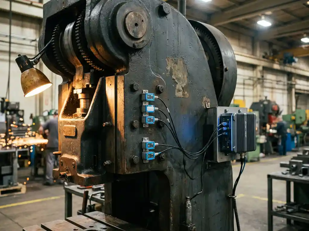 How to Integrate Sensors, Data Collection and AI on Conventional Mechanical Cam-Driven Presses